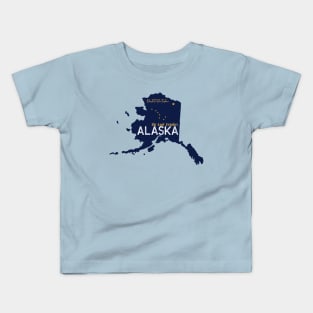 State of Alaska Kids T-Shirt